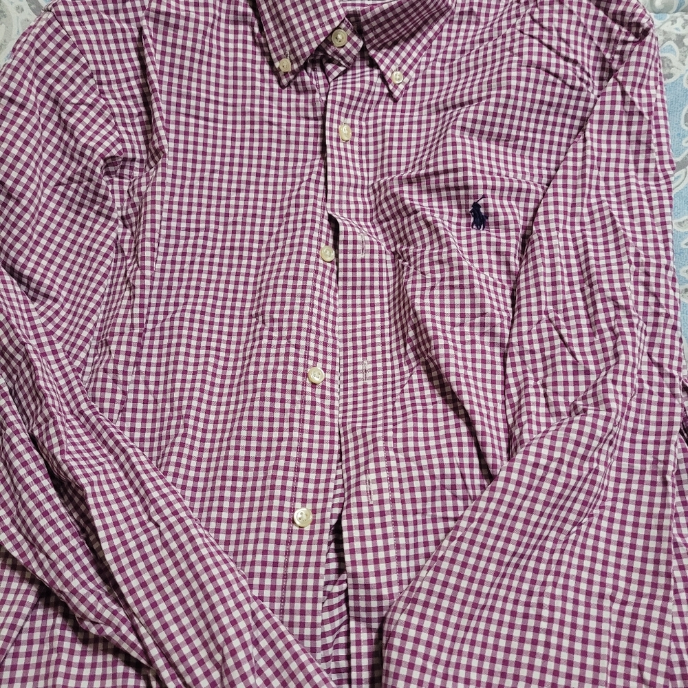 Mens long sleeve button down shirt
